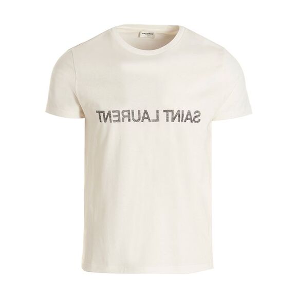 SAINT LAURENT Other - Saint Laurent Men Logo Print T-Shirt
